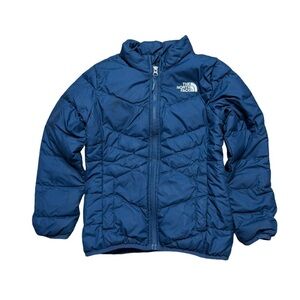 THE NORTH FACE 550 Andes Down Jacket Blue Size Small